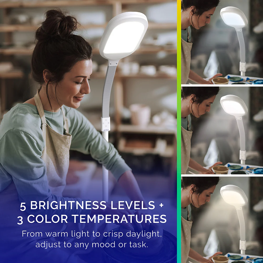 SmartLight LED Floor Lamp - White - Image 4