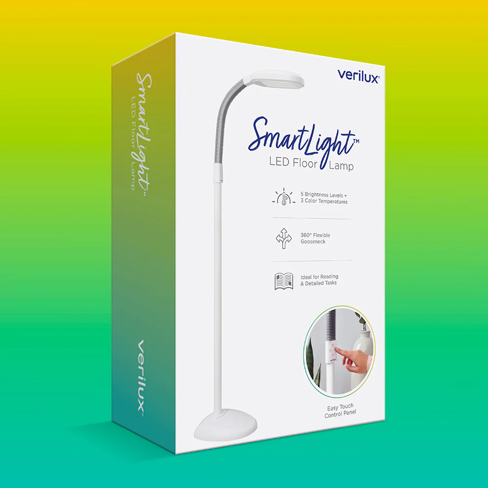 SmartLight LED Floor Lamp - White - Image 7