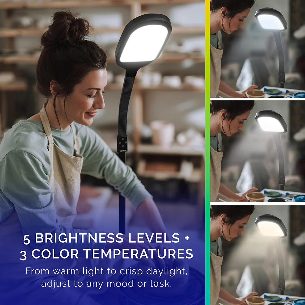 SmartLight LED Floor Lamp - Graphite - Image 4